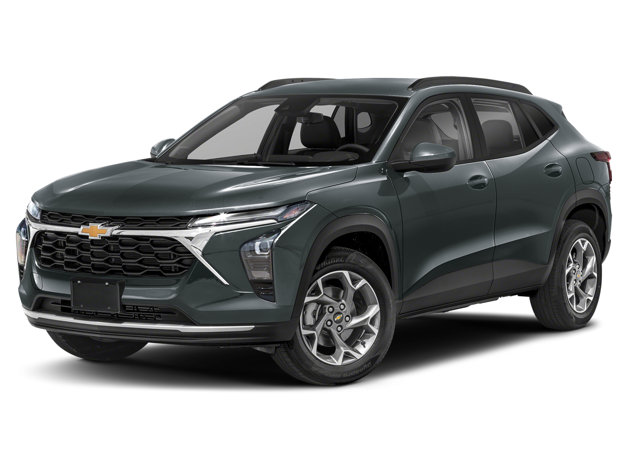 2025 Chevrolet Trax LT in Sterling Gray Metallic — front three-quarter view