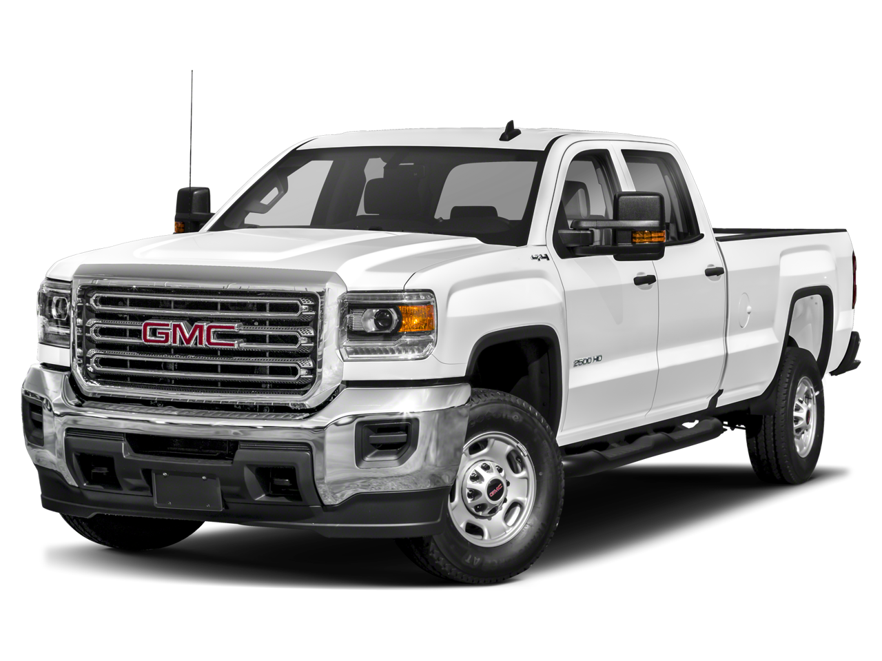 2019 GMC Sierra 2500 HD Base in Summit White — front three-quarter view