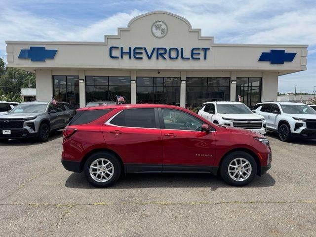 2024 Chevrolet Equinox LT in Radiant Red Tintcoat — front three-quarter view
