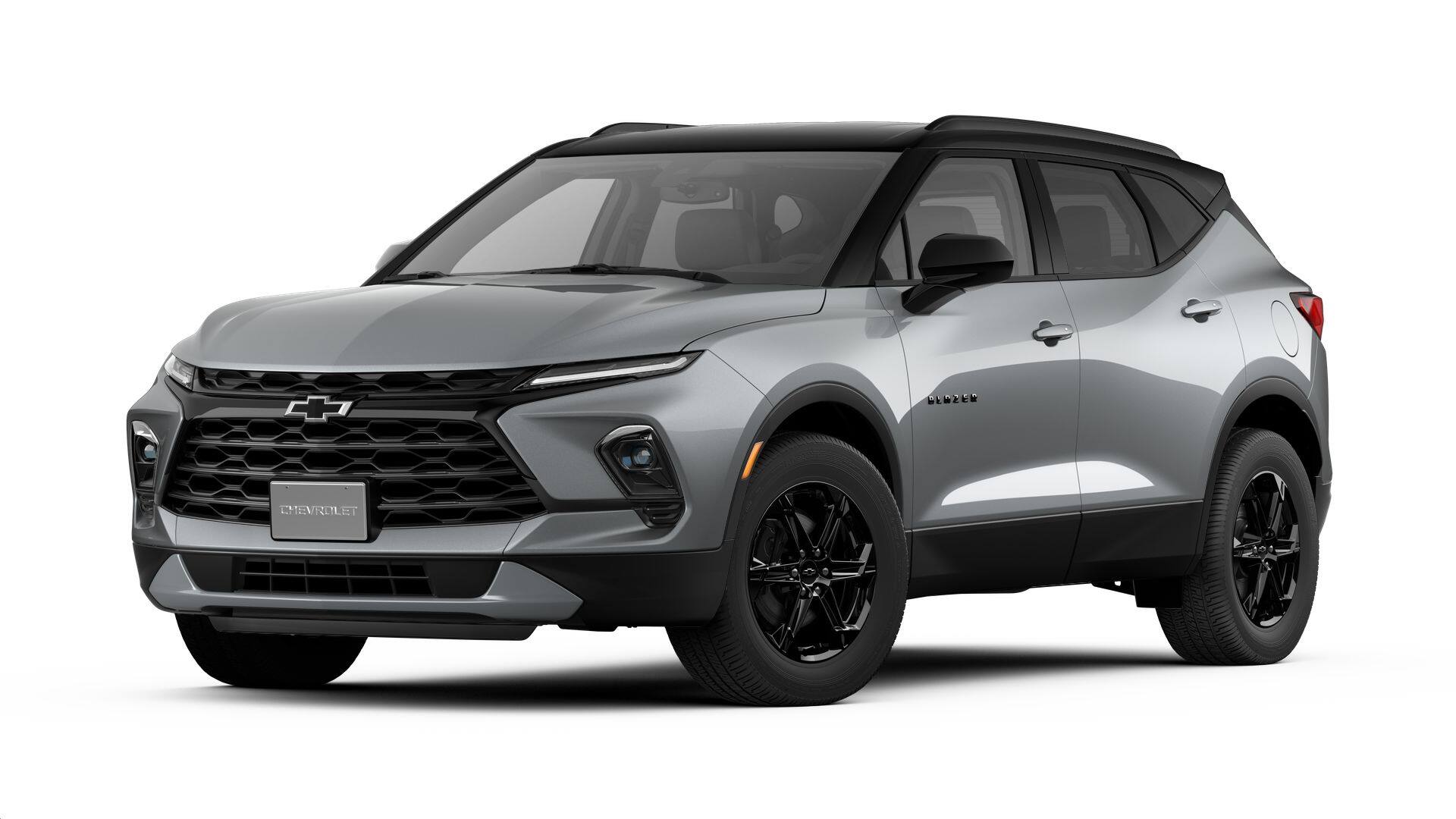 2026 Chevrolet Blazer 2LT in Sterling Gray Metallic — front three-quarter view