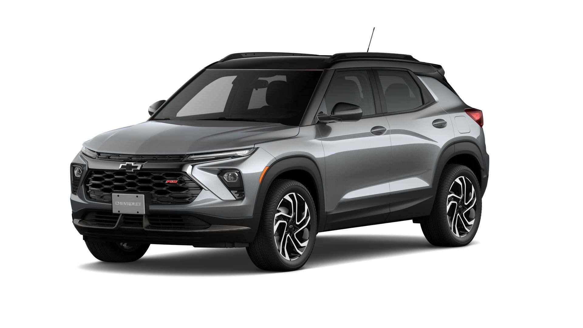 2026 Chevrolet Trailblazer RS in Sterling Gray Metallic — front three-quarter view